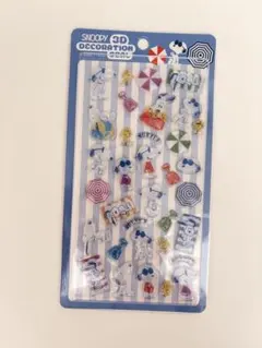 スヌーピー　3Dデコレーションシールのサムネイル