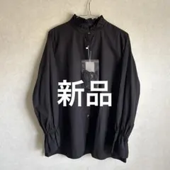 16日までSALE！ 新品 長袖シャツ フリル襟 ギャザー袖のサムネイル