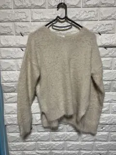 セール中　GLACIER ベージュ ニットセーター M