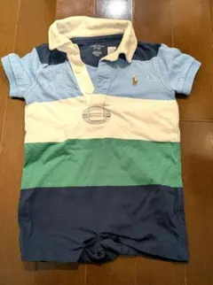 【良品】 ラルフローレン 9M 75cm ロンパース