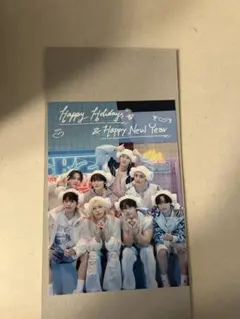 スキズ　StrayKids グリーティングカード　fc 更新特典