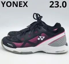 YONEX テニスシューズ 23.0 ブラック/ピンク