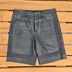 ALEXANDER WANG　アレキサンダーワン　レザーハーフパンツ　サイズMのサムネイル