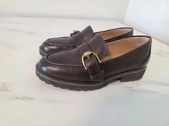 COLE HAAN ダークブラウン ローファー