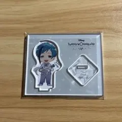 ツイステ ツイステカフェ ミニアクリルスタンド　プラチナジャケット フロイド