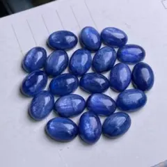 カイヤナイト　オーバルカボション　２０個　新商品