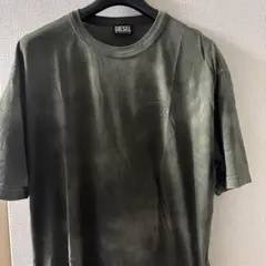DIESEL クルーネック Tシャツ カーキ