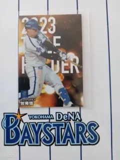 カルビー プロ野球 チップス カード ベイスターズ T-05 牧 秀悟 背番号2