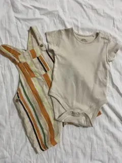 NEXT オーバーオールセット68センチ