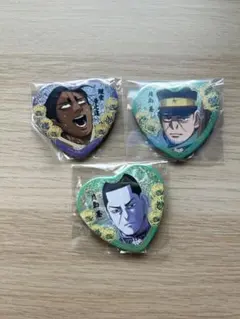 ゴールデンカムイ　愛です　缶バッジ　月島　鯉登 愛です缶バッジ　金カム