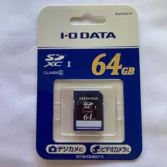 I-O DATA SDXCメモリーカード 64GB CLASS 10