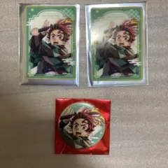 劇場版「鬼滅の刃」無限列車編　竈門炭治郎　ランダム缶バッジ　（ホロ）クリアカード