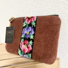 FEILER フェイラー　花柄　ポーチ