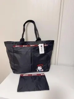 レスポートサックハローキティコラボトートバッグ ポーチ付き