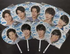 SnowMan サマパラ 2019 ミニうちわ９人セット+マグネット おまけ付