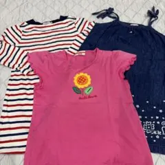 ポ*8様 ミキハウス トップス ワンピース　 110cm 長袖　半袖