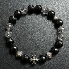クロムハーツ ベガスBEAD BLK 8mmブレスレットラージブラック