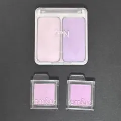 コスメまとめ売り rom&nd 2aN アイシャドウ チーク