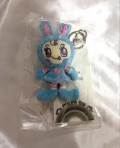 ナルミヤ　ミニぬいぐるみチャーム　ベリエちゃん　青