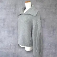 ★美品◆アダムエロペ◆ 襟付きスウェット