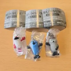 パペットスンスン　めじるしアクセサリー　3種セット　スンスン　ノンノン　ゾンゾン