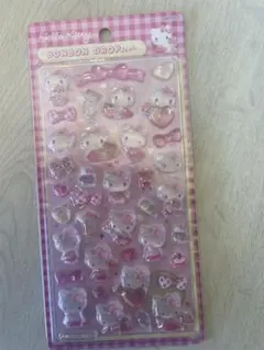 ハローキティ ボンボンドロップシール 48枚