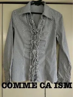 COMME CA ISM コムサイズム　ブラウス　オフィス