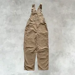 オーバーオール ベージュ サロペット y2k