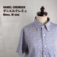 DANIEL CREMIEUX ダニエルクレミュ 花柄 半袖シャツ M 37のサムネイル