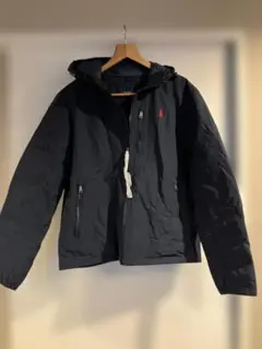 ラルフローレン　ダウンジャケット ネイビー フード付き