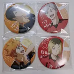 ハイキュー 缶バッジ 日向翔陽 影山飛雄 灰羽リエーフ 孤爪研磨