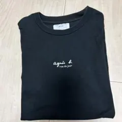 アニエスベー　アダムエロペ　黒　Tシャツ　M