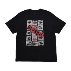 即完！MINEDENIM BLONDIE プリント Tシャツ ブラックのサムネイル