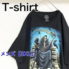 YAX28【US輸入】半袖Tシャツ【メンズ3XL】黒色