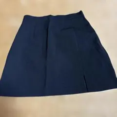 ブラック タイトスカート 裏地付き