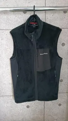 mont-bell ブラック フリースベスト