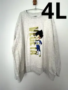 ドラゴンボール ベジータ スウェット 4L メンズ