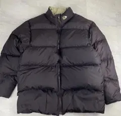 90s vintag NIKE ナイキ ダウンジャケット 肉厚 ロゴ刺繍 紫