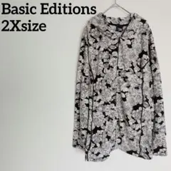 BasicEditions ベーシックエディションズ【2X】フリースパーカー