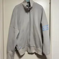 adidas グレー トラックジャケット