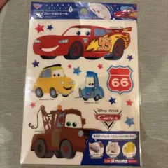 ディズニー カーズ クリアデコレーションシール3枚セット