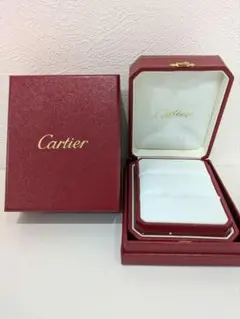 【正規品】Cartier 赤 レザージュエリーボックス