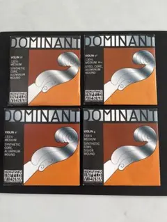 Dominant 分数ヴァイオリン1/2 弦4本セット　新品のサムネイル