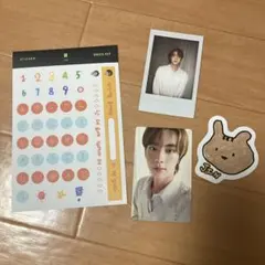 BTS Jin DECO KIT トレカ シール