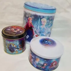ディズニーシーお菓子の空き缶３個セット