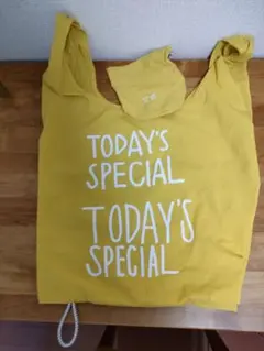 トゥデイズスペシャル TODAY'S SPECIAL エコバッグ イエロー