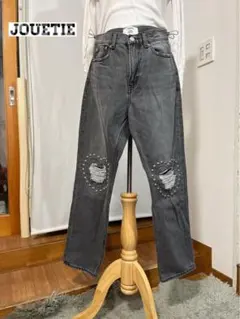 【美品♡】 jouetie 【復刻】ハートダメージボーイズデニムスタッズダメージ