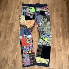 レア商品　biepaパッチワークジーンズ