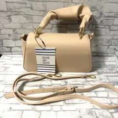 【新品タグ付】オリーブ・デ・オリーブ 2WAY ノットハンドルバッグ ベージュ