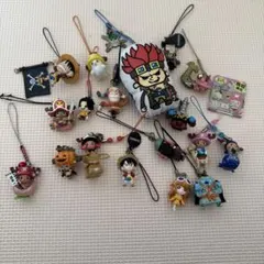 ワンピース キャラクター ストラップ 19個セット